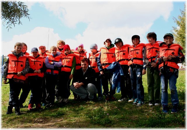 Wycieczka szkolna - Sportowa Osada wrzesień 2012